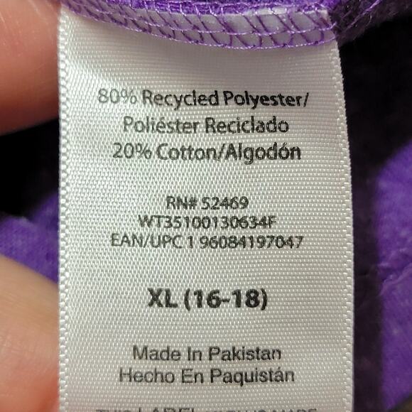 Celebrate Halloween Purple Tee "Hocus Pocus" - Size Junior XL (18-20) - Picture 5 of 5